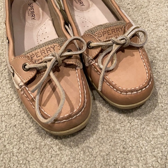 Sperry Angelfish Linen/Oat boat shoe - Picture 2 of 5